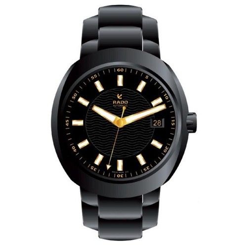 Rado Oval R15610162 Black 38.00 mm Automatic