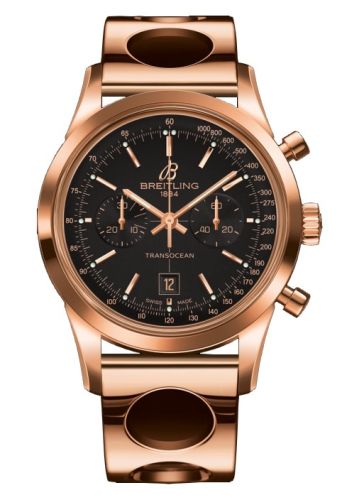 Breitling Transocean R4131012.BC07.223R Black 38.00 mm Automatic