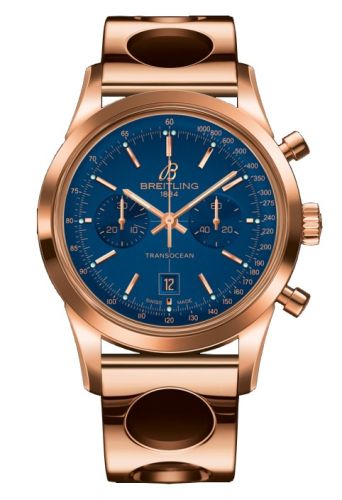 Breitling Transocean R4131012.C863.223R Blue 38.00 mm Automatic
