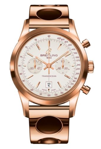 Breitling Transocean R4131012.G758.223R Silver 38.00 mm Automatic