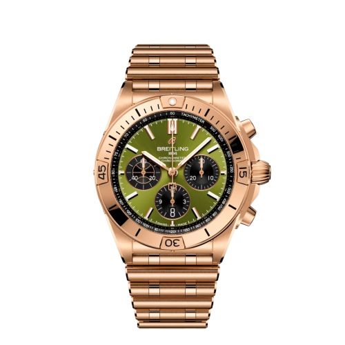 Breitling Chronomat B01 42 RB01344A1L1R1 Green 42.00 mm Automatic