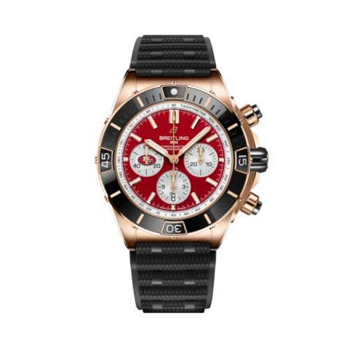 Breitling Super Chronomat RB01366A1K1S1 Red 44.00 mm Automatic