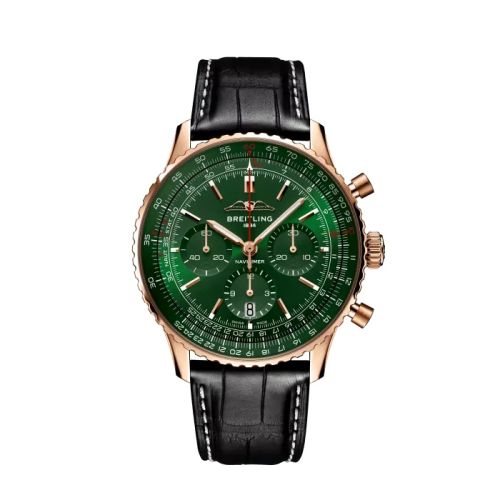 Breitling Navitimer RB01385A1L1P1 Green 43.00 mm Automatic