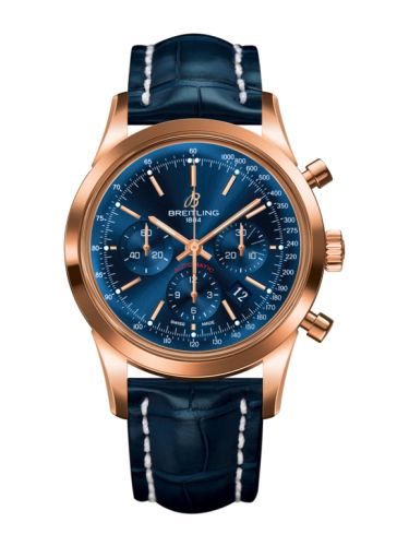 Breitling Transocean RB015212.C940.731P Blue 43.00 mm Automatic