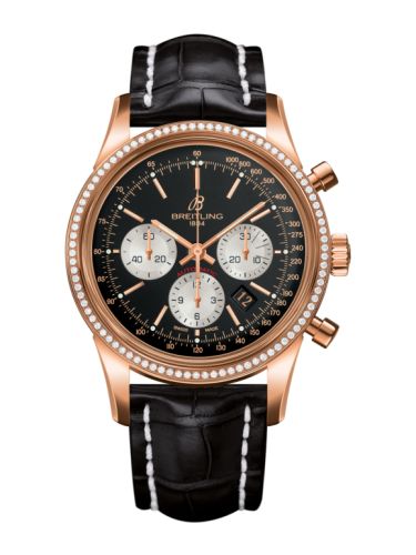 Breitling Transocean RB015253.BF15.743P Black 43.00 mm Automatic