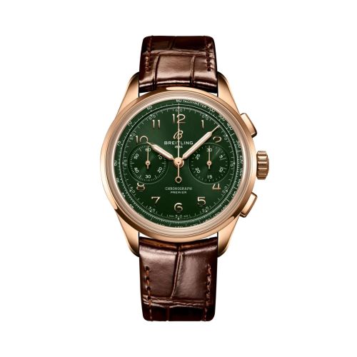 Breitling Premier RB0930361L1P1 Green 40.00 mm Handwound