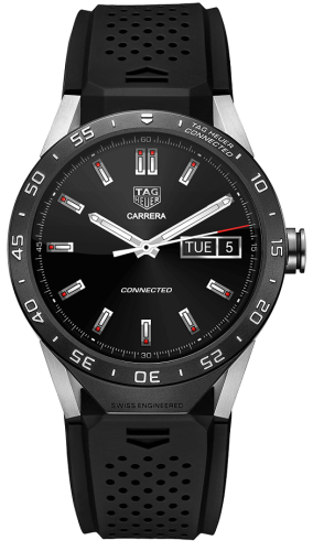 TAG Heuer Connected Watch SAR8A80.FT6045 Black 46.00 mm Processor