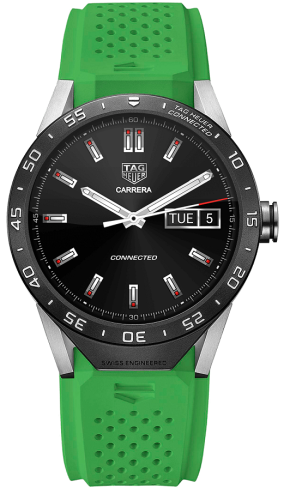 TAG Heuer Connected Watch SAR8A80.FT6059 Black 46.00 mm Processor