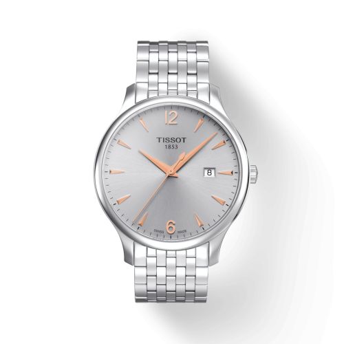 Tissot Tradition T063.610.11.037.01 Silver 42.00 mm Quartz