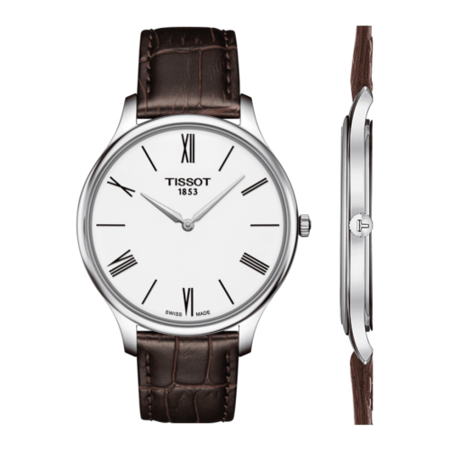 Tissot Tradition T063.409.16.018.00 White 39.00 mm Quartz
