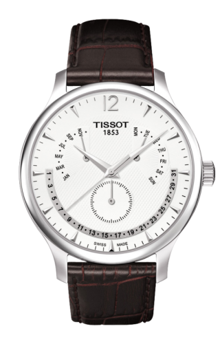 Tissot Tradition T063.637.16.037.00 White 42.00 mm Quartz