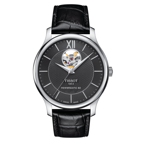 Tissot Tradition T063.907.16.058.00 Black 40.00 mm Automatic