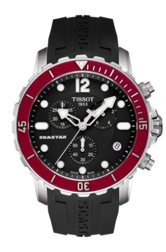 Tissot Seastar T066.417.17.057.01 Black 48.00 mm Quartz