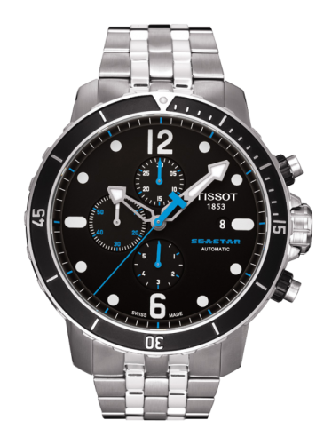 Tissot Seastar T066.427.11.057.00 Black 48.00 mm Automatic