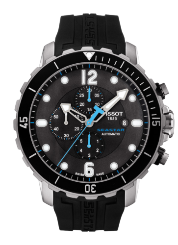 Tissot Seastar T066.427.17.057.02 Black 48.00 mm Automatic