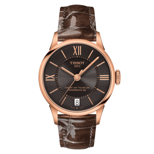 Tissot Chemin Des Tourelles T099.207.36.448.00 Brown 32.00 mm Automatic