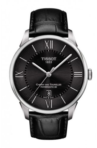Tissot Chemin Des Tourelles T099.407.16.058.00 Black 42.00 mm Automatic