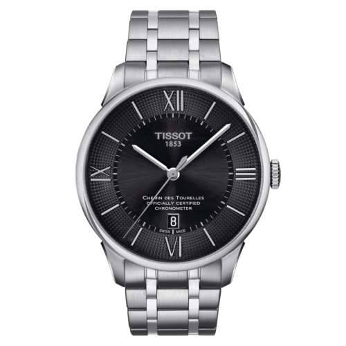 Tissot Chemin Des Tourelles T099.408.11.058.00 Black 42.00 mm Automatic