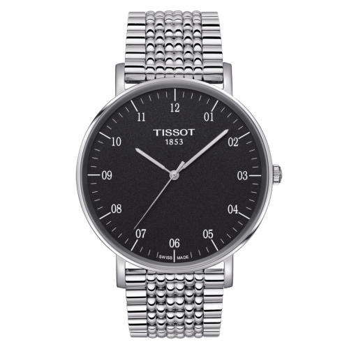 Tissot Everytime T109.610.11.077.00 Black 42.00 mm Quartz