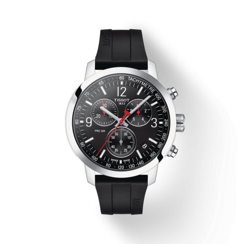 Tissot PRC 200 T114.417.17.057.00 Black 42.00 mm Quartz
