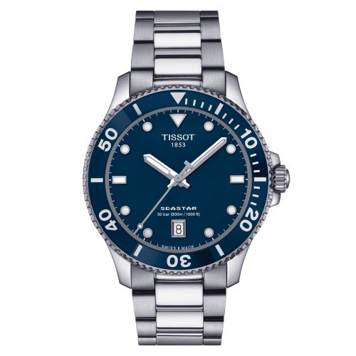 Tissot Seastar T120.410.11.041.00 Blue 40.00 mm Quartz