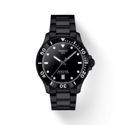 Tissot Seastar T120.410.33.051.00 Black 40.00 mm Quartz