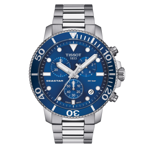 Tissot Seastar T120.417.11.041.00 Blue 45.50 mm Quartz