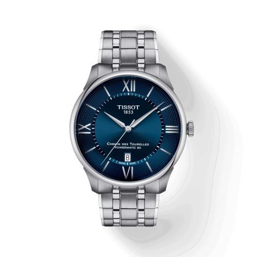 Tissot Chemin Des Tourelles T139.407.11.048.00 Blue 42.00 mm Automatic