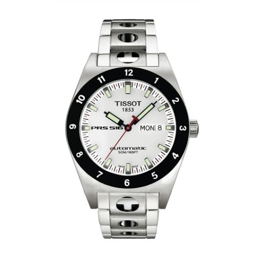 Tissot PRS 516 T91.1.483.31 Silver 40.00 mm Automatic