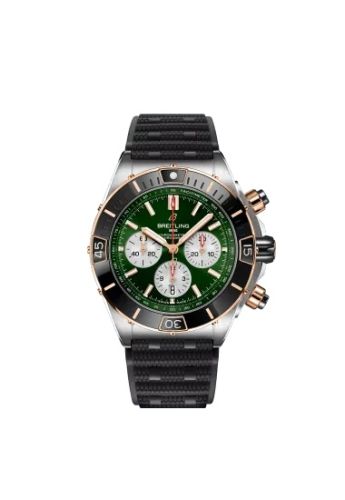 Breitling Super Chronomat UB01361A1L1S1 Green 44.00 mm Automatic