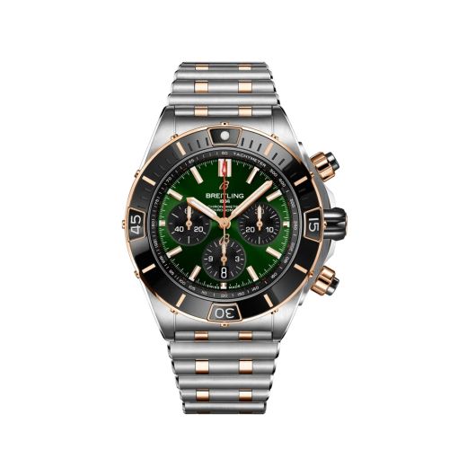 Breitling Super Chronomat UB0136251L1U1 Green 44.00 mm Automatic