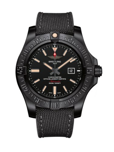 Breitling Avenger V1731010.BD12.100W Black 48.00 mm Automatic