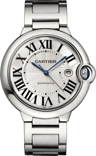 Cartier Ballon Blue de Cartier W69012Z4 Silver 42.10 mm Automatic