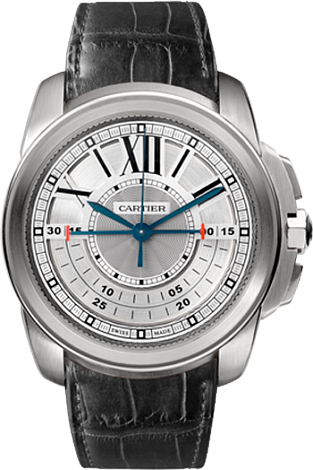 Cartier Calibre de Cartier W7100005 Silver 15.00 mm Handwound