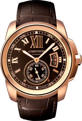 Cartier Calibre de Cartier W7100007 Brown 42.00 mm Automatic