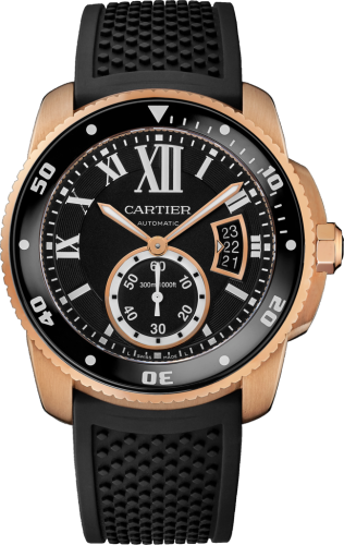 Cartier Calibre de Cartier W7100052 Black 42.00 mm Automatic