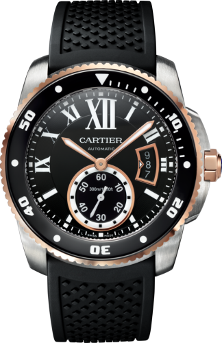 Cartier Calibre de Cartier W7100055 Black 42.00 mm Automatic