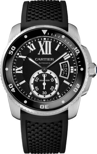 Cartier Calibre de Cartier W7100056 Black 42.00 mm Automatic