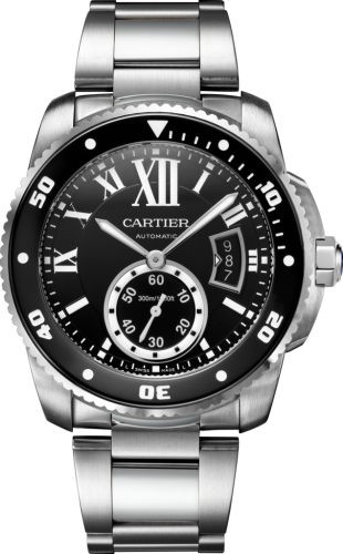 Cartier Calibre de Cartier W7100057 Black 42.00 mm Automatic