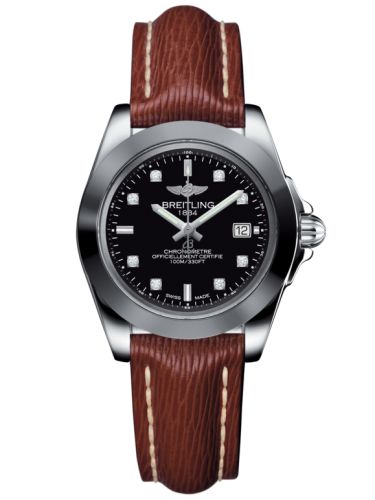 Breitling Galactic W7133012/BF63/211X/A14BA.1 Black 32.00 mm Quartz