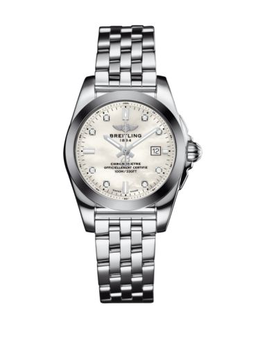 Breitling Galactic W72348121A2A1 White 29.00 mm Quartz