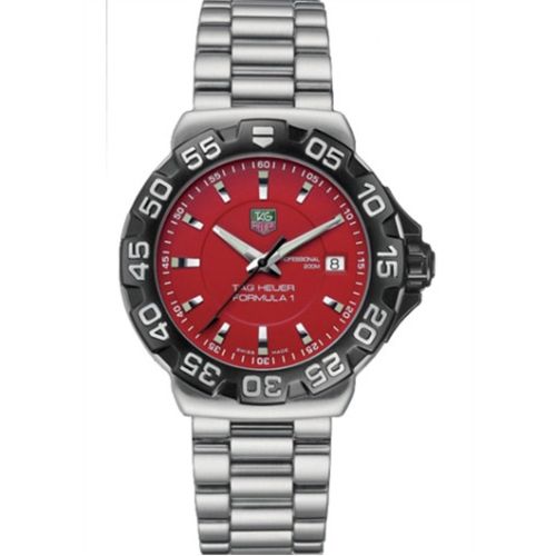 TAG Heuer Formula 1 WAH1112.BA0850 Red 41.00 mm Quartz