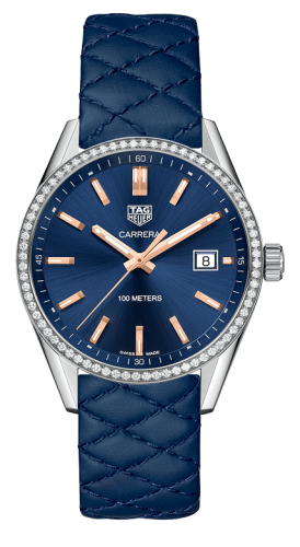 TAG Heuer Carrera WAR1114.FC6391 Blue 39.00 mm Quartz