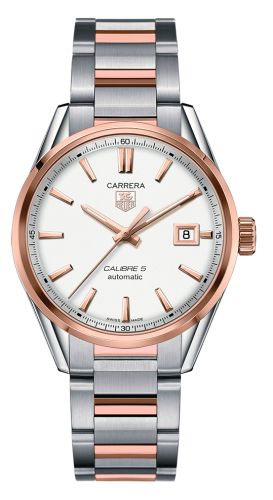 TAG Heuer Carrera WAR215D.BD0784 Silver 39.00 mm Automatic