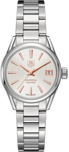 TAG Heuer Carrera WAR2412.BA0770 Silver 28.00 mm Automatic