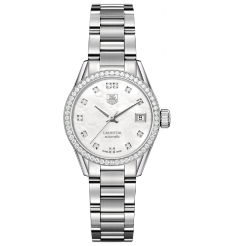 TAG Heuer Carrera WAR2415.BA0776 White 28.00 mm Automatic