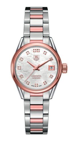 TAG Heuer Carrera WAR2452.BD0772 White 28.00 mm Automatic