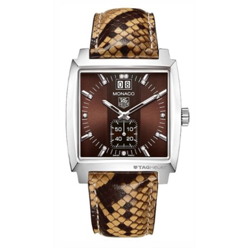 TAG Heuer Monaco WAW1315.FC6217 Brown 38.00 mm Quartz