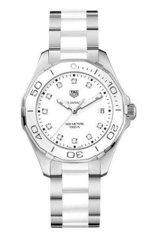 TAG Heuer Aquaracer WAY131D.BA0914 White 35.00 mm Quartz