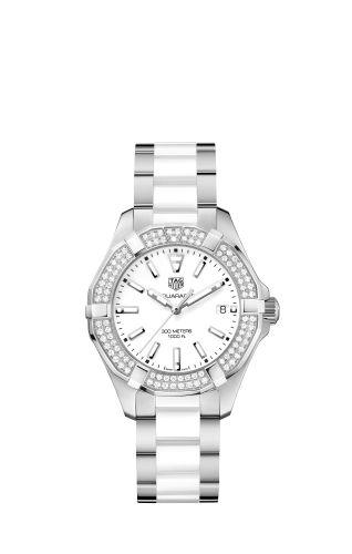TAG Heuer Aquaracer WAY131F.BA0914 White 35.00 mm Quartz
